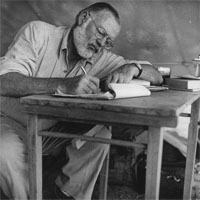 Ernest Hemingway foto